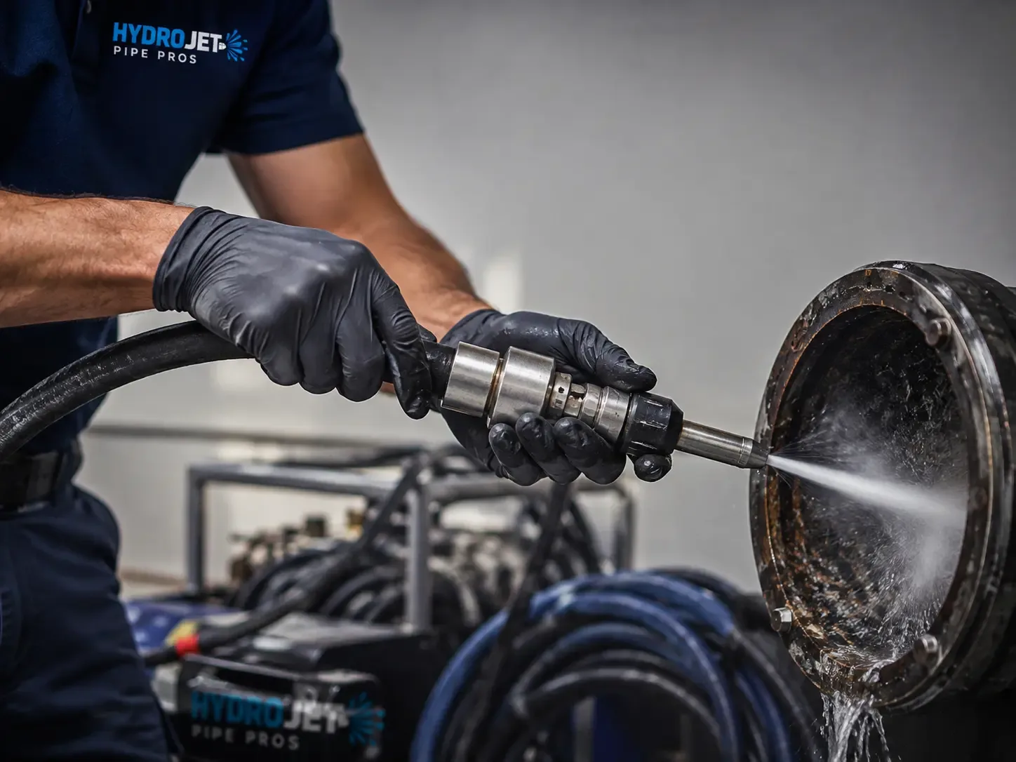 Hydro Jet Pipe Descaling in Winlock, WA